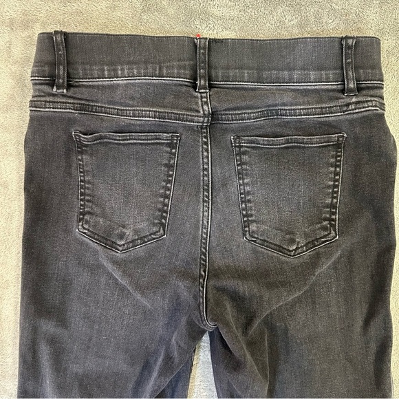 Spanx Women’s Black Straight Leg Jeans Size M - Picture 6 of 7